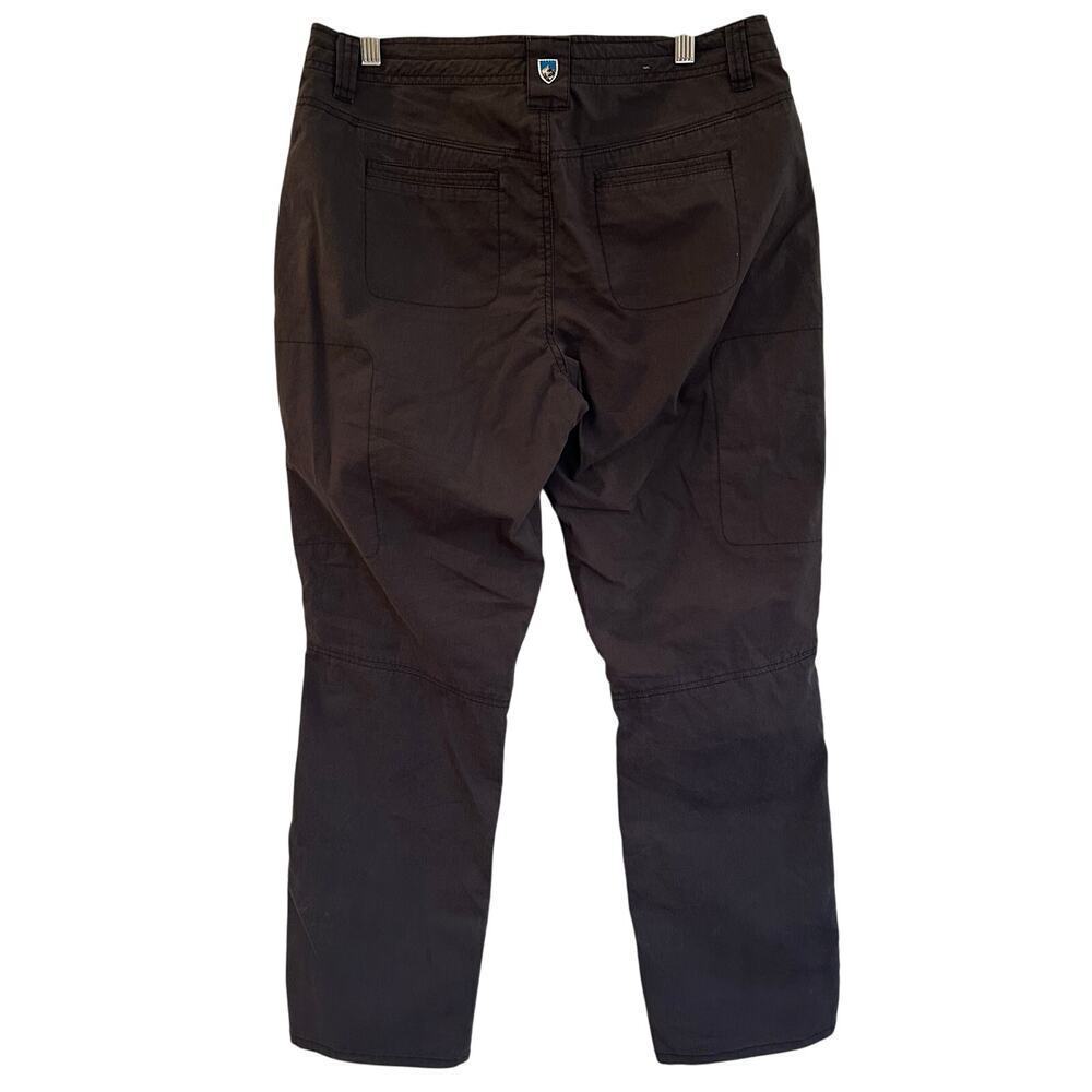 Kuhl Legendary Pants sz 10 Short Dark Grey Utility Pants Hiking Roll up Pants